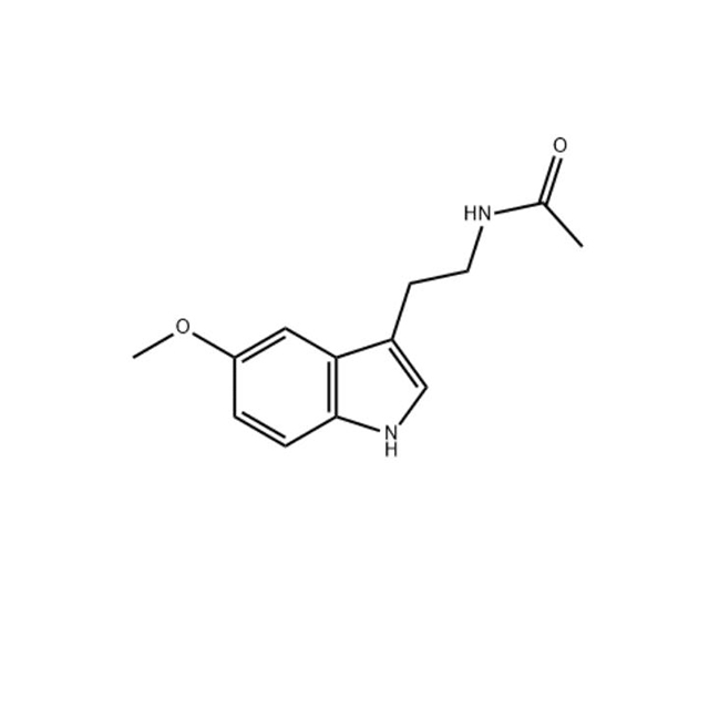 Melatonin Powder (73-31-4) C13H16N2O2