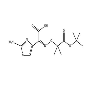 (Z)-2-Amino-alpha-[1-(tert-butoxycarbonyl)]-1-methylethoxyimino-4-thiazolacetic Acid 