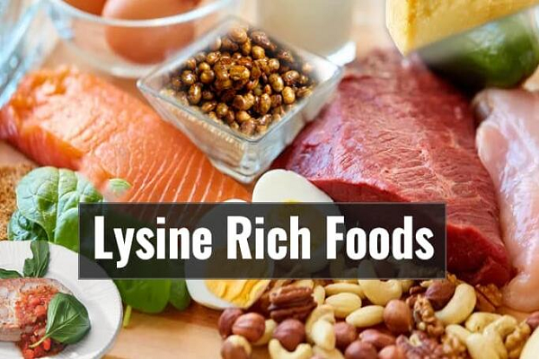 What foods contain lysine?