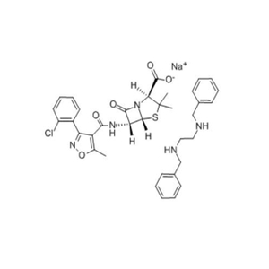 Cloxacillin Benzathine (23736-58-5) C35H37ClN5NaO5S